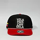 Gorra de lona 5p láser - Negro x rojo / Vzla país candela  - Miniatura 1