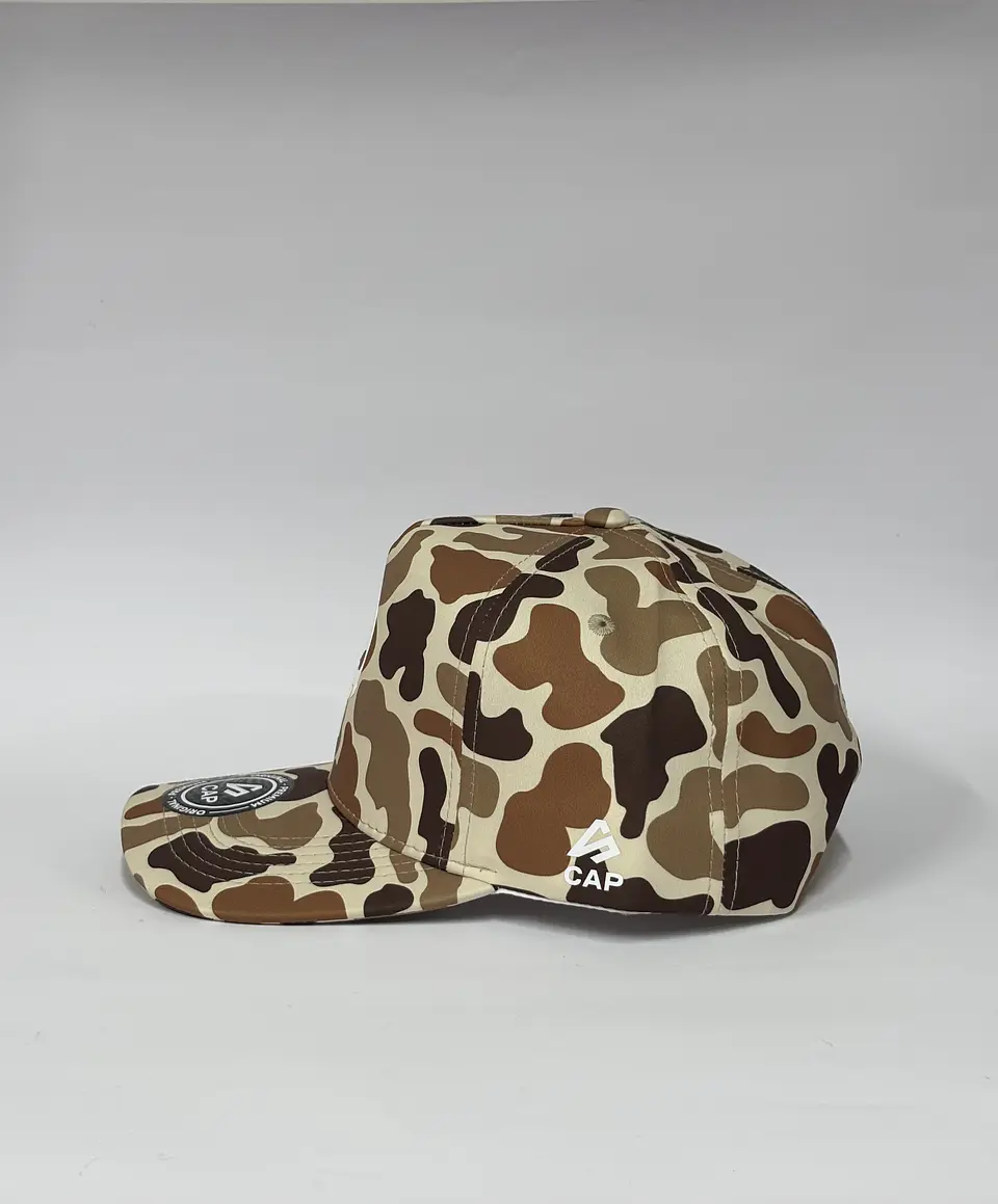 Gorra de lona 5p - Camuflaje Beige / Punisher  4