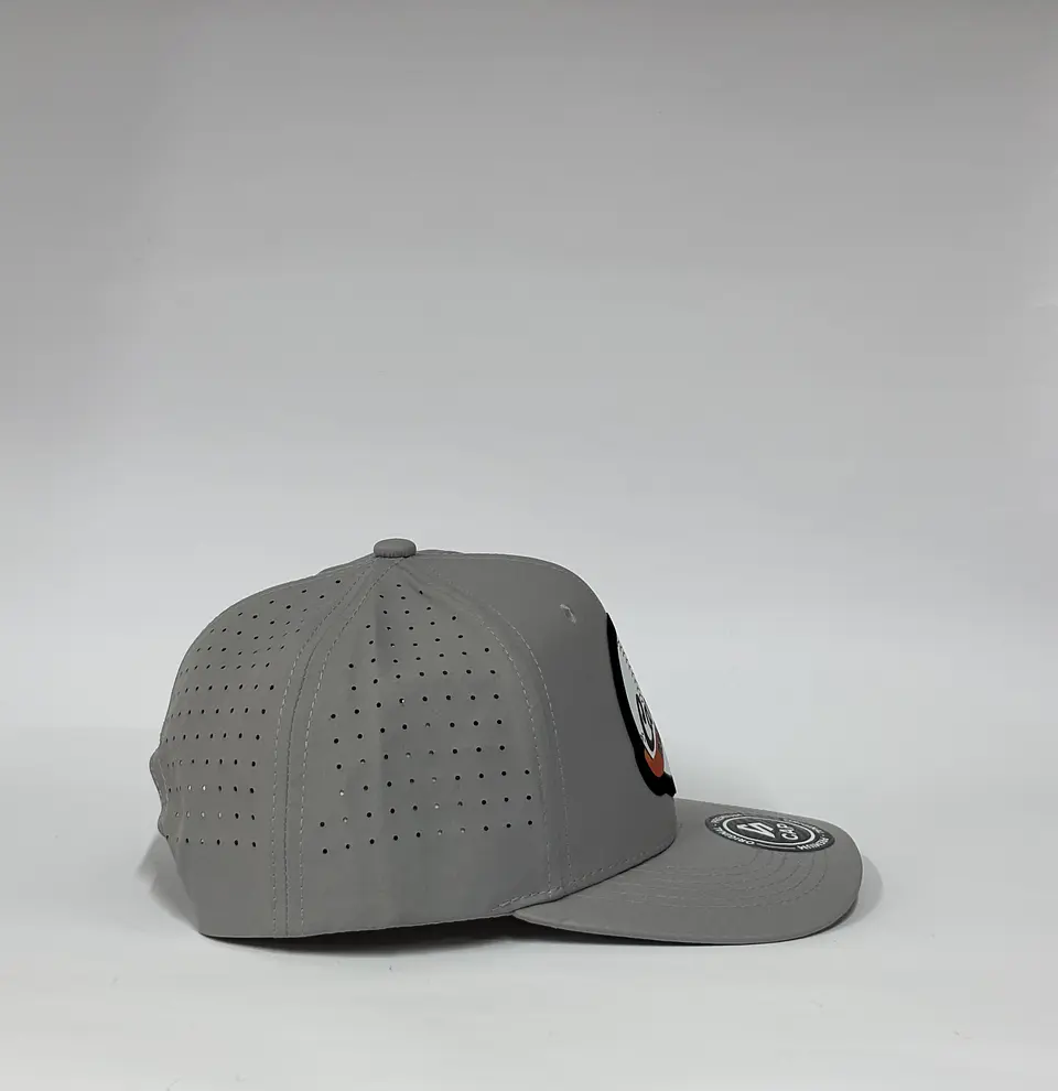 Gorra de lona 6p láser - Gris / Caribes de Anzoátegui  3