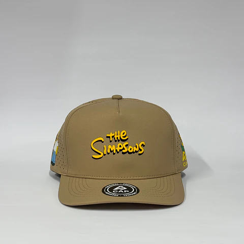 Gorra de lona 5p láser  - Beige / The Simpson 