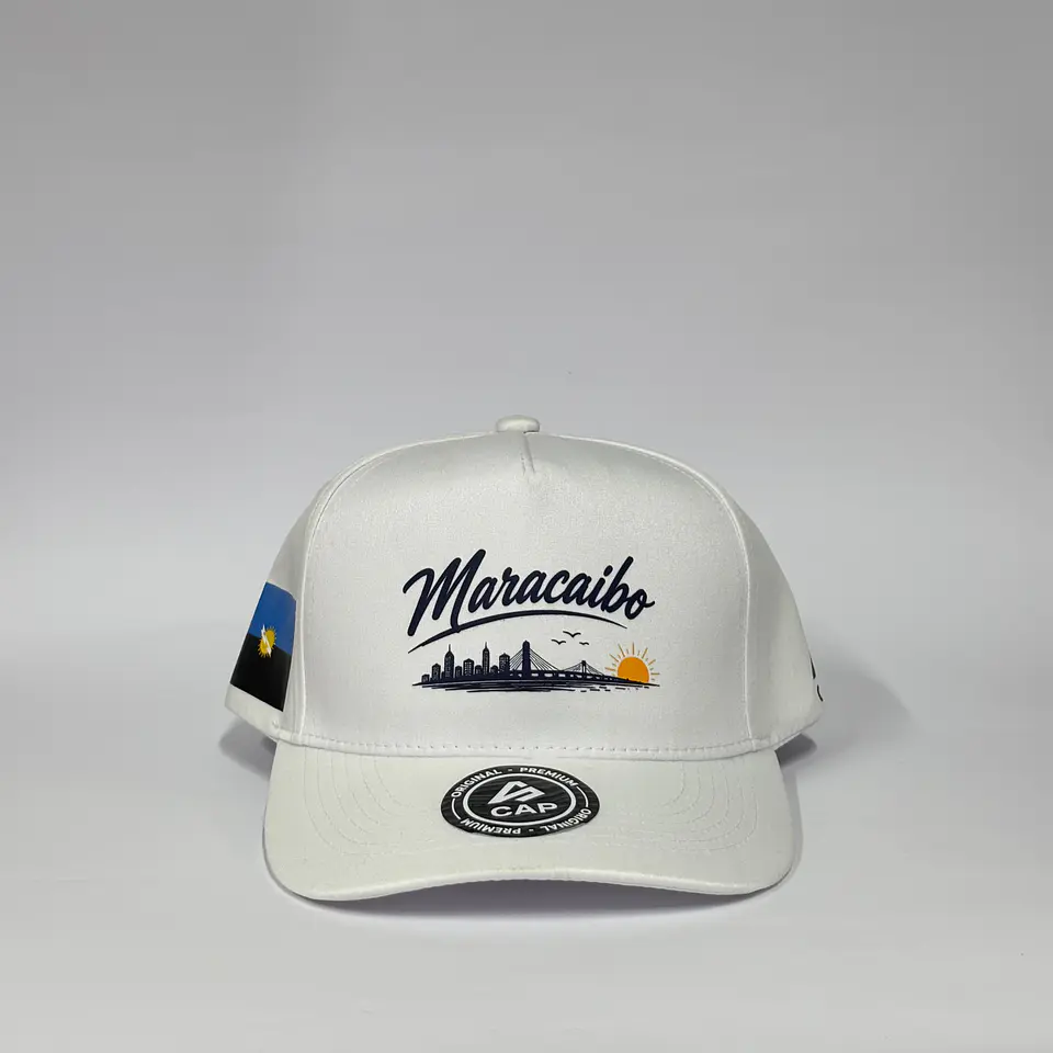 Gorra de lona 5p - Blanco / Maracaibo  1