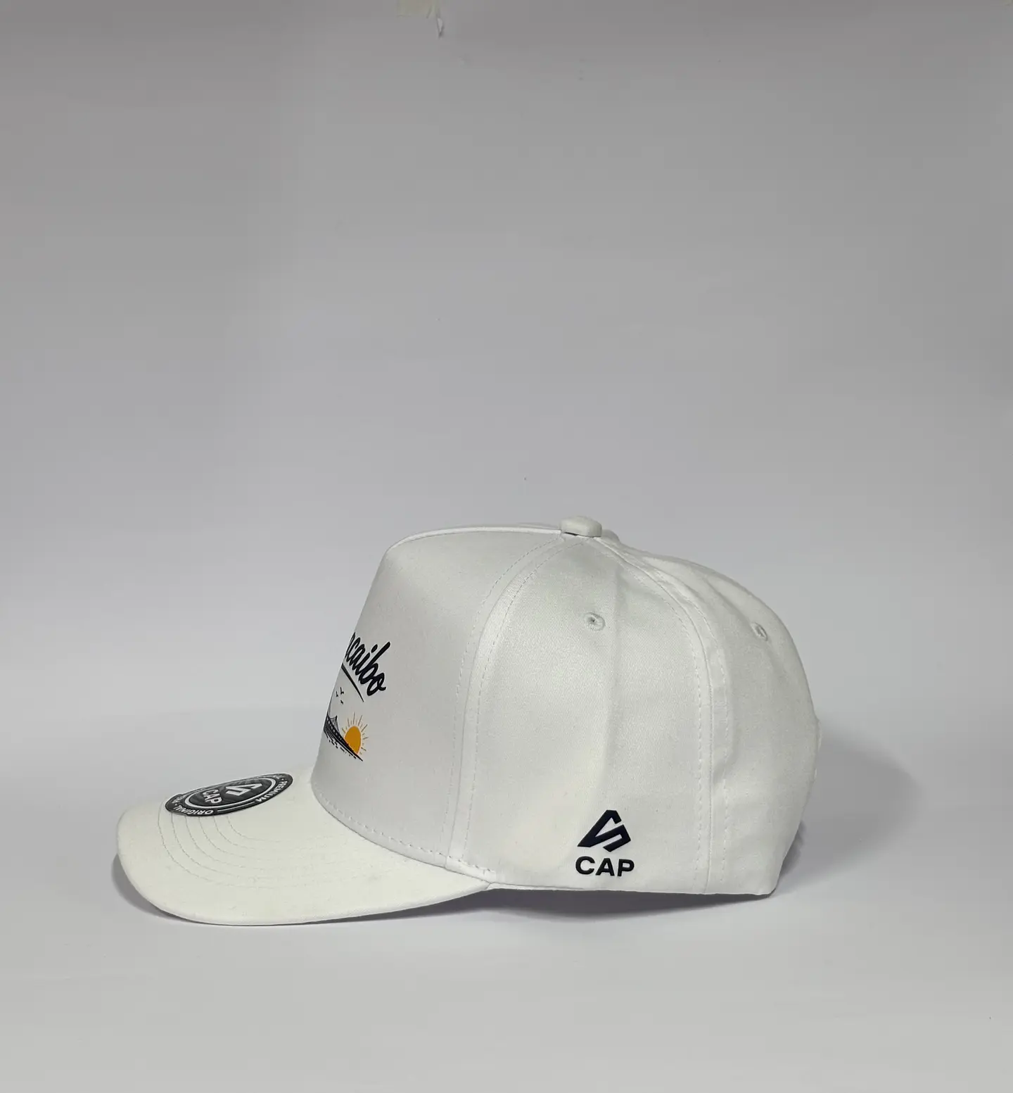 Gorra de lona 5p - Blanco / Maracaibo  3