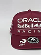 Gorra de lona 5p - Burdeo / Oracle red Bull racing  - Miniatura 3