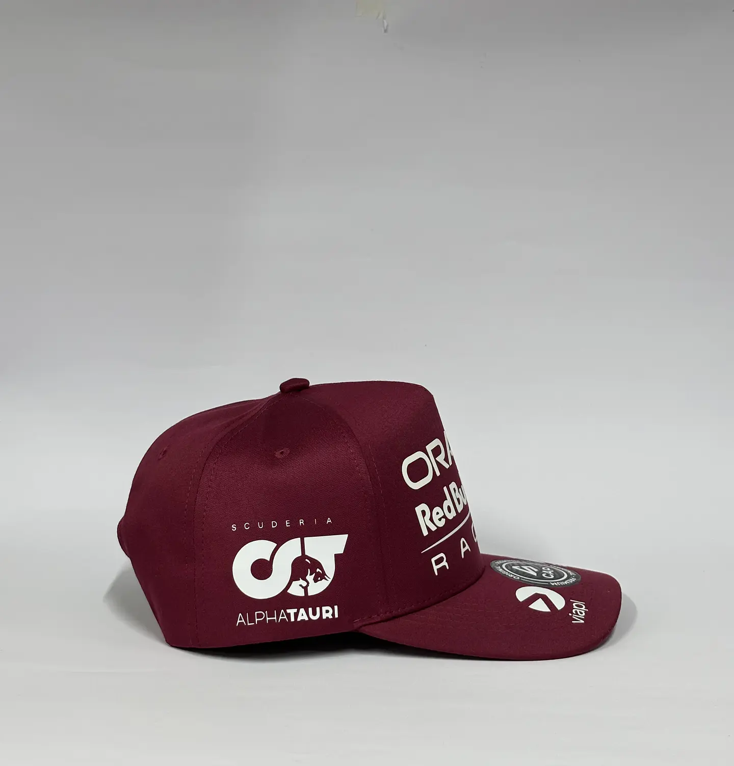 Gorra de lona 5p - Burdeo / Oracle red Bull racing  4