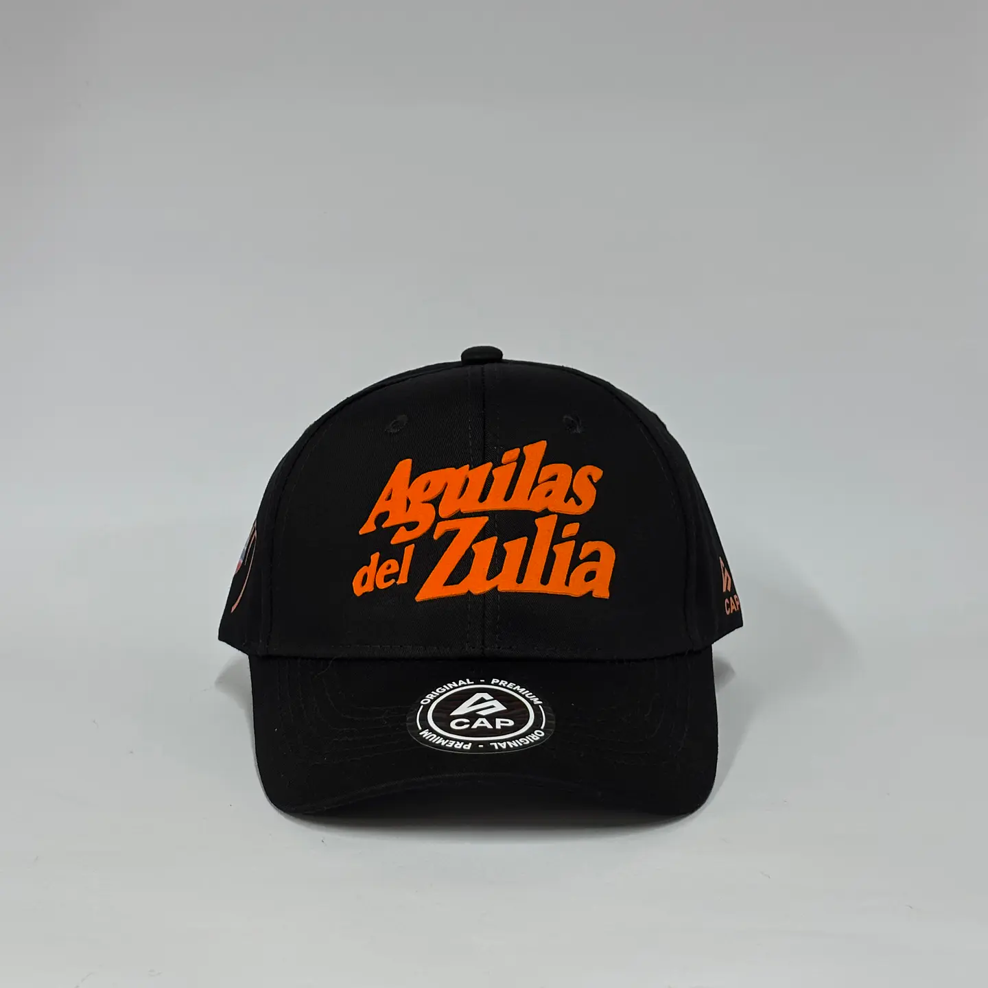 Gorra de lona 6p - Negro / Aguilas del Zulia  1