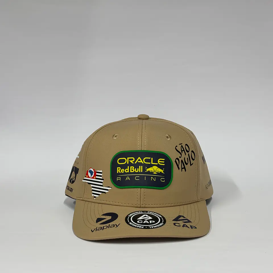 Gorra de lona 6p - Beige / Oracle Red Bull Brasil  1