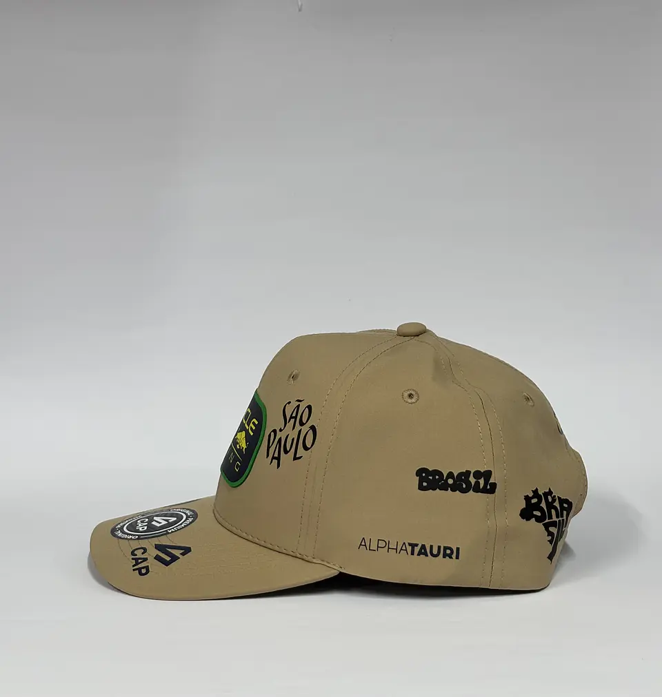 Gorra de lona 6p - Beige / Oracle Red Bull Brasil  5
