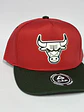 Gorra de lona 5p - Rojo x Verde / Chicago Bull  - Miniatura 2