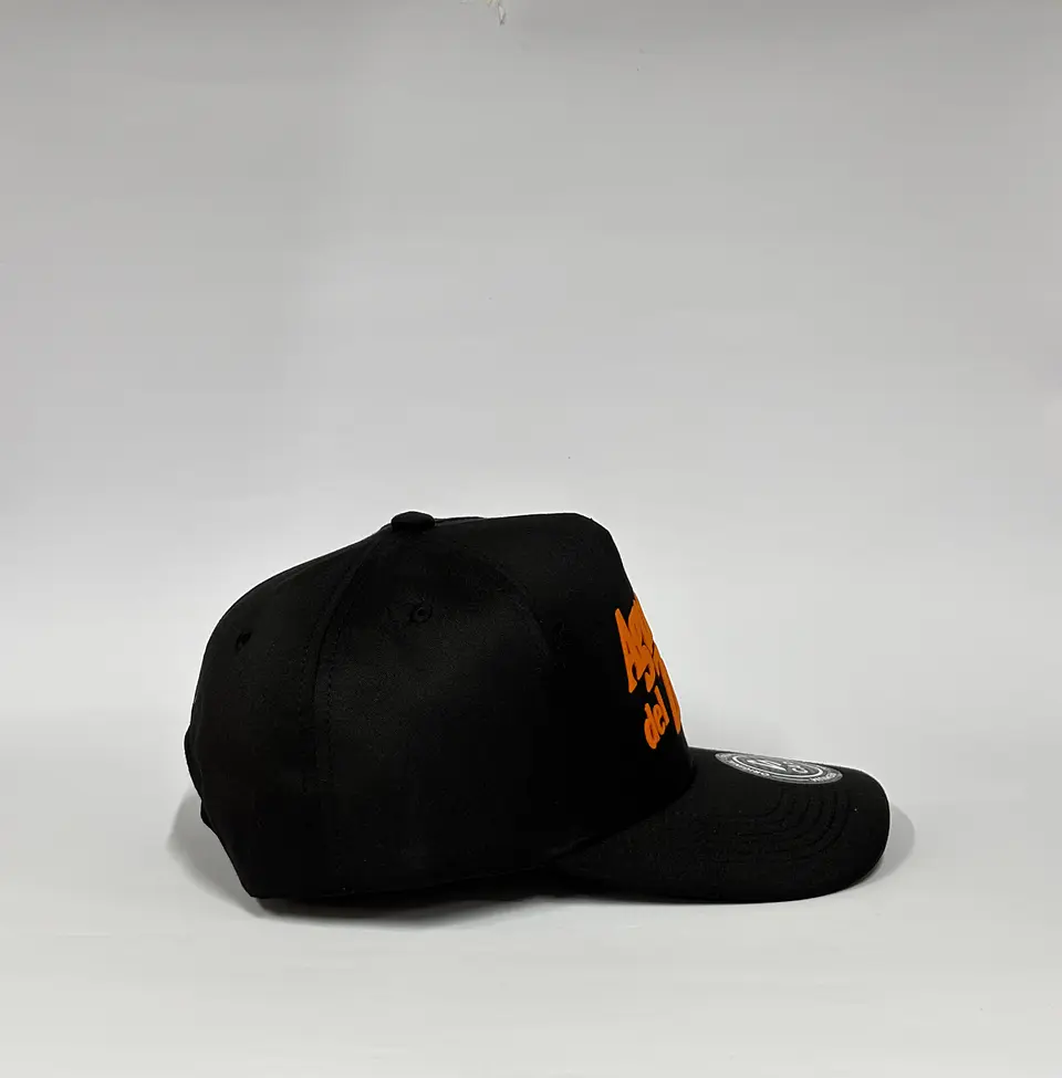 Gorra de lona 5p - Negro / Aguilas del zulia  4