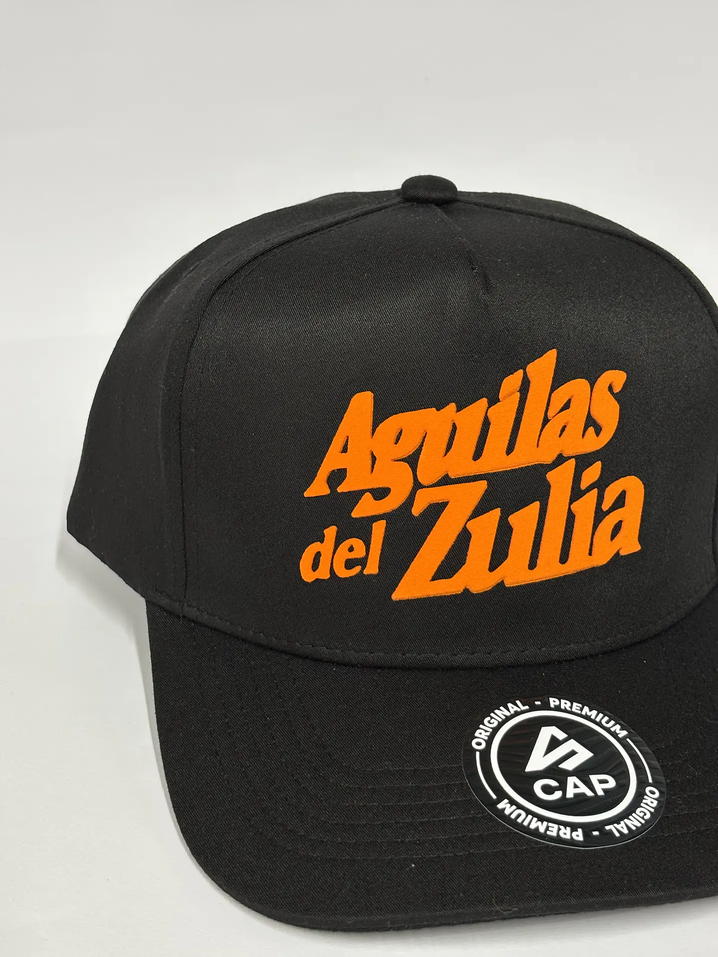 Gorra de lona 5p - Negro / Aguilas del zulia  2