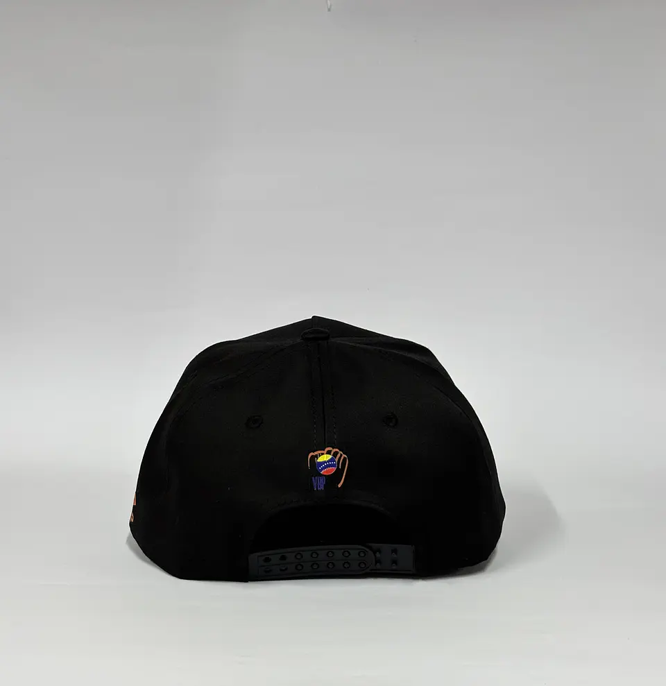 Gorra de lona 5p - Negro / Aguilas del zulia  3