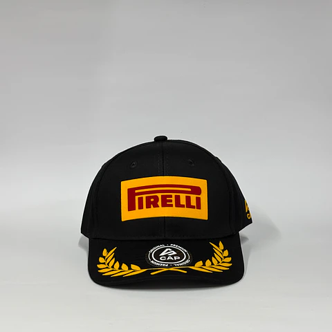 Gorra de lona 6p - Negro / Pirelli Champions 