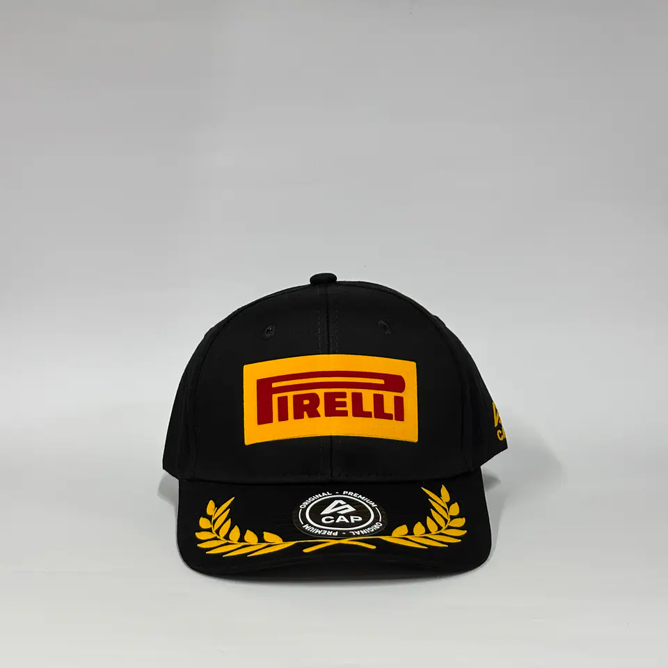Gorra de lona 6p - Negro / Pirelli Champions  1
