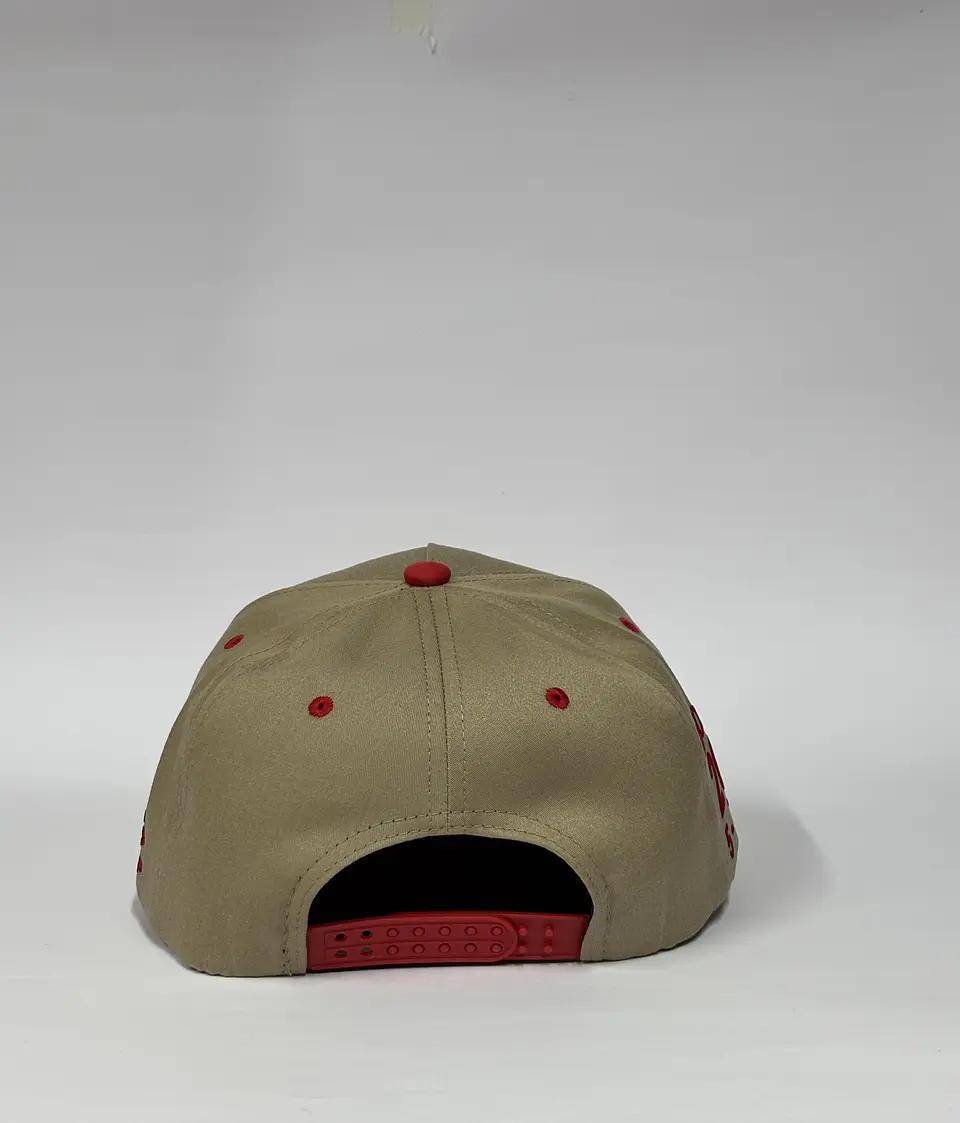 Gorra de lona 5p - Bronce x Rojo / Pirelli Mónaco 26 4