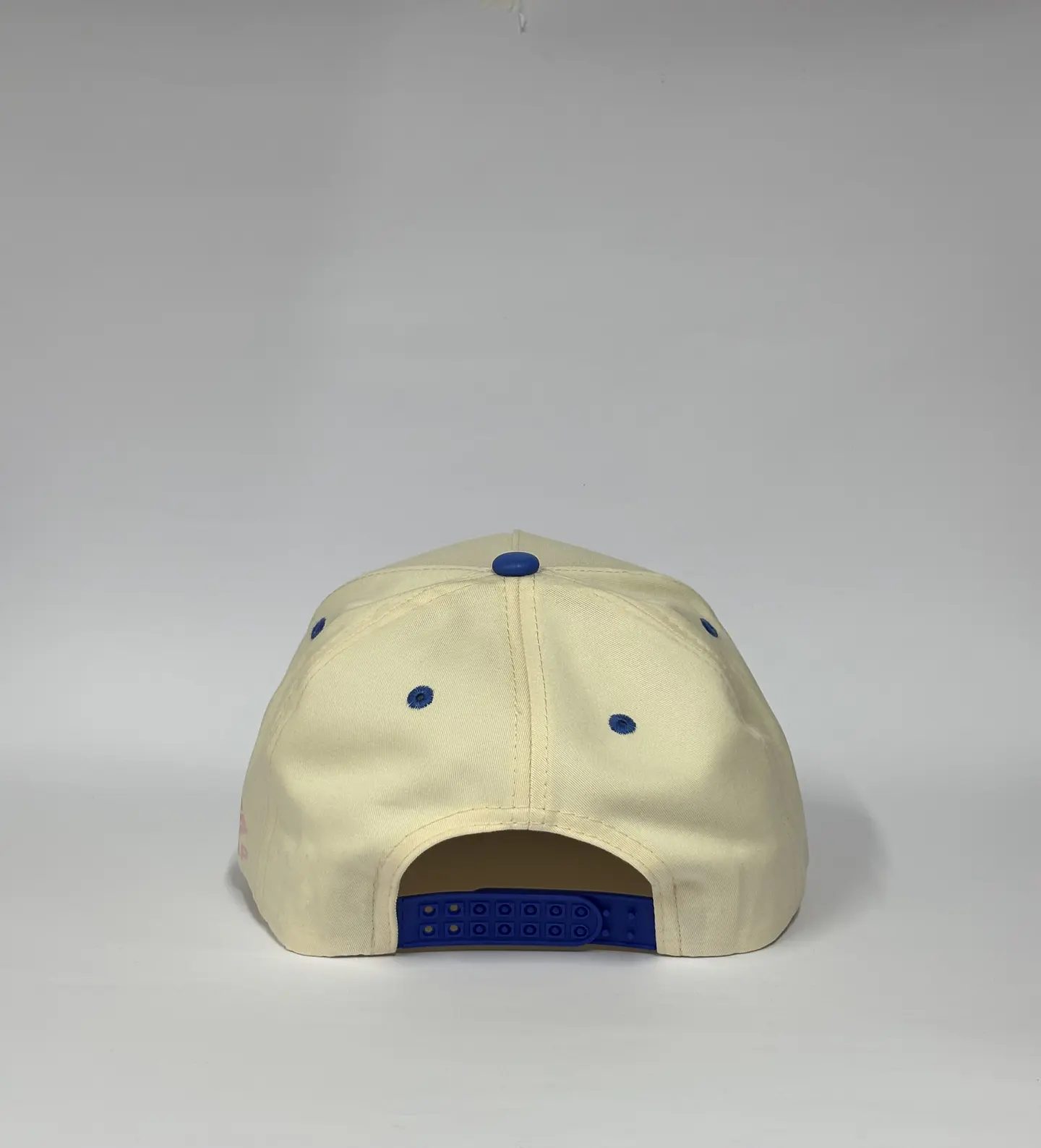 Gorra de lona 5p - Beige x Azul R / New York City  4