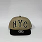 Gorra de lona 5p - Bronce x Negro / NYC City  - Miniatura 1