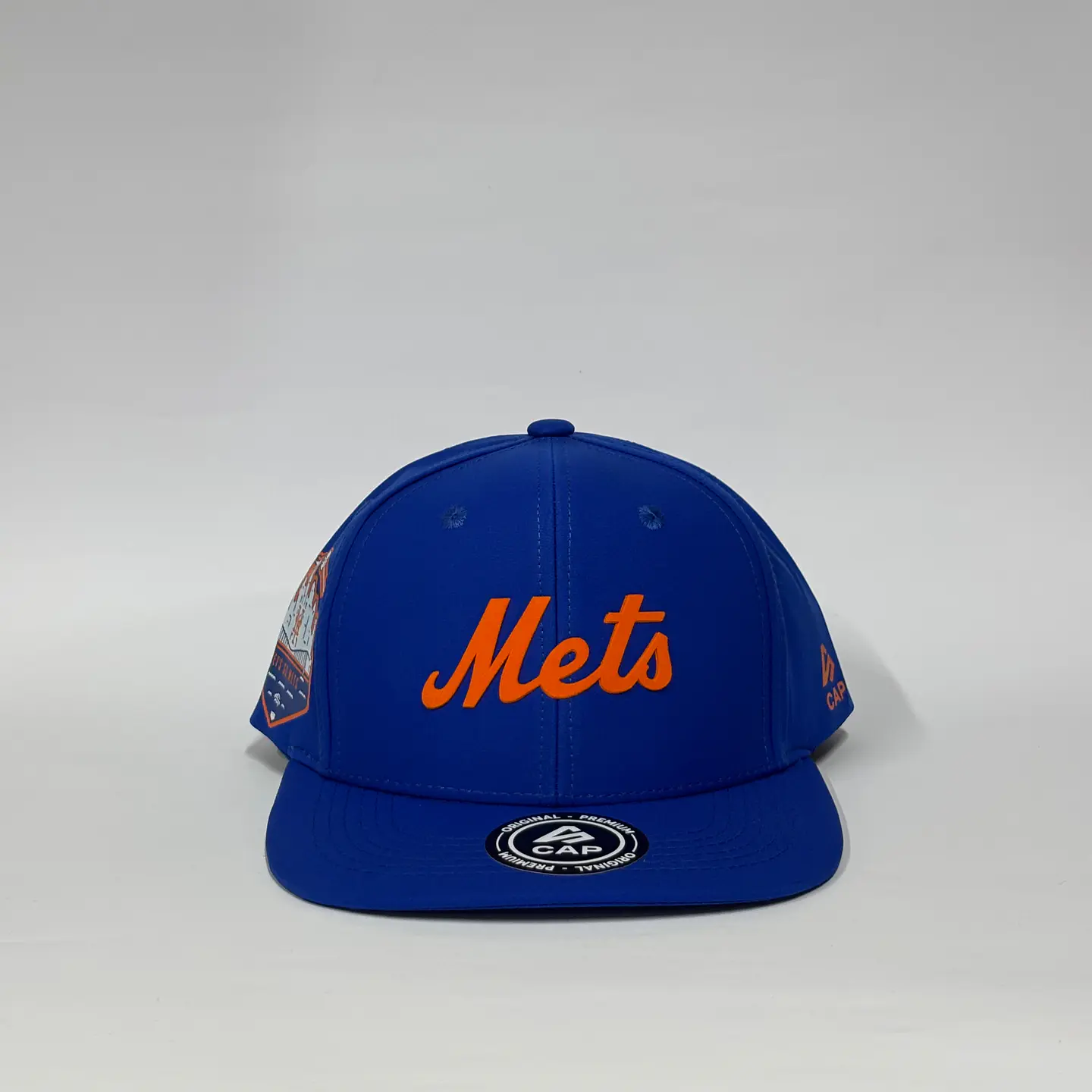 Gorra plana de lona 6p - Azul rey / Mets  1
