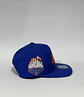Gorra plana de lona 6p - Azul rey / Mets  - Miniatura 3