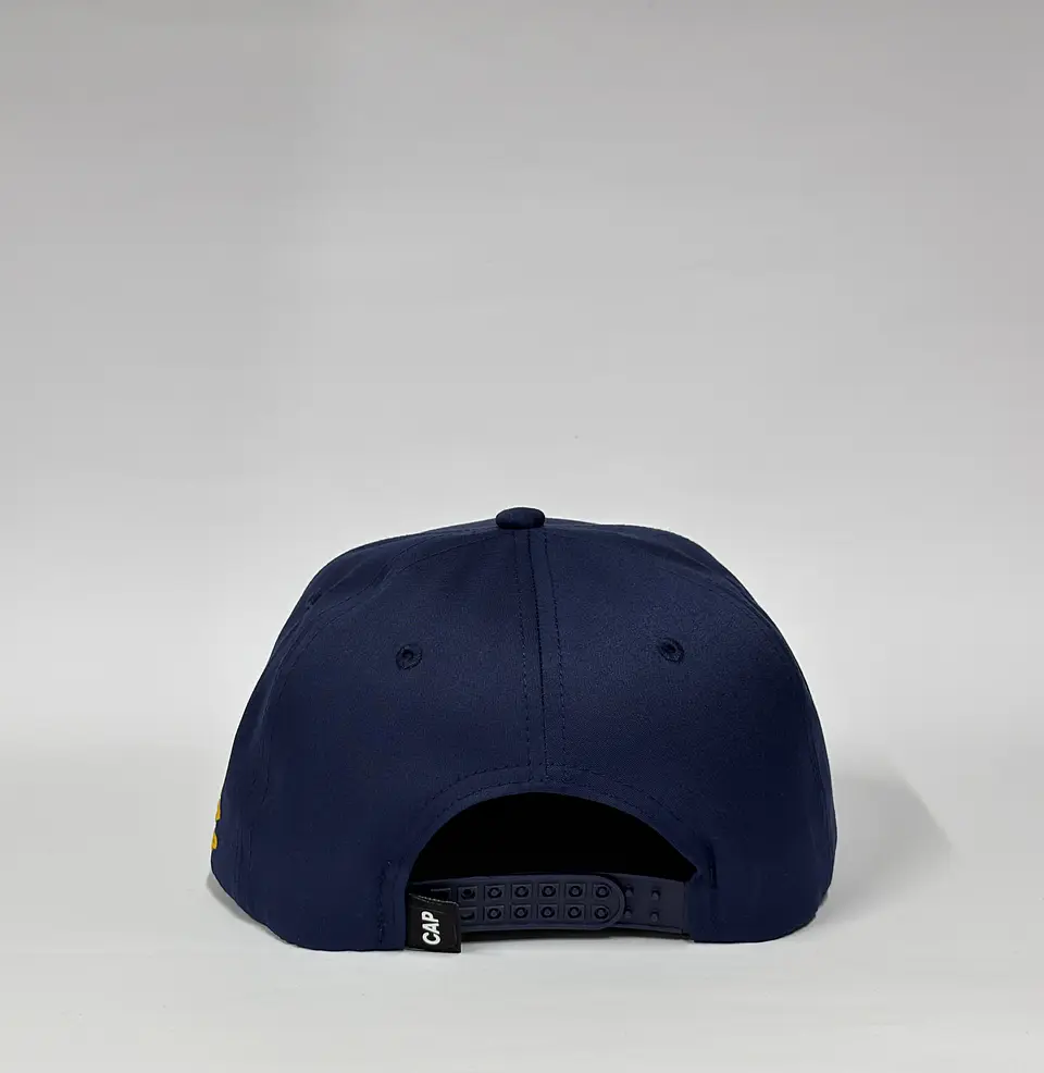 Gorra de lona 6p plana - Azul M / Cerveceros de Milwaukee  3
