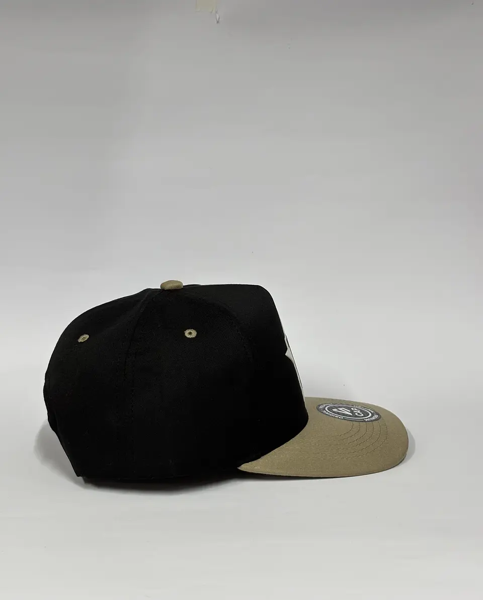 Gorra de lona 5p - Negro x Beige / Houston Astros  3