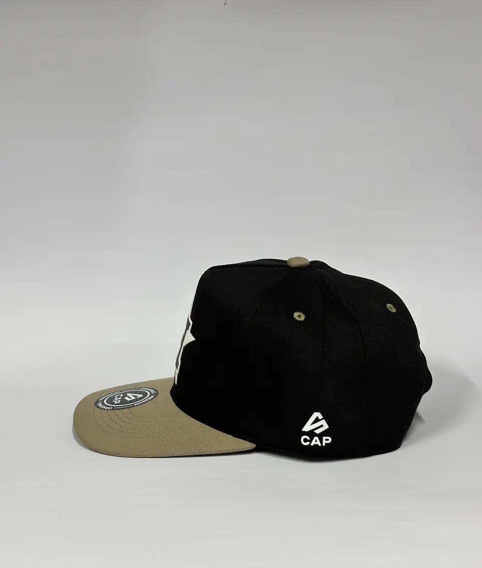 Gorra de lona 5p - Negro x Beige / Houston Astros  4
