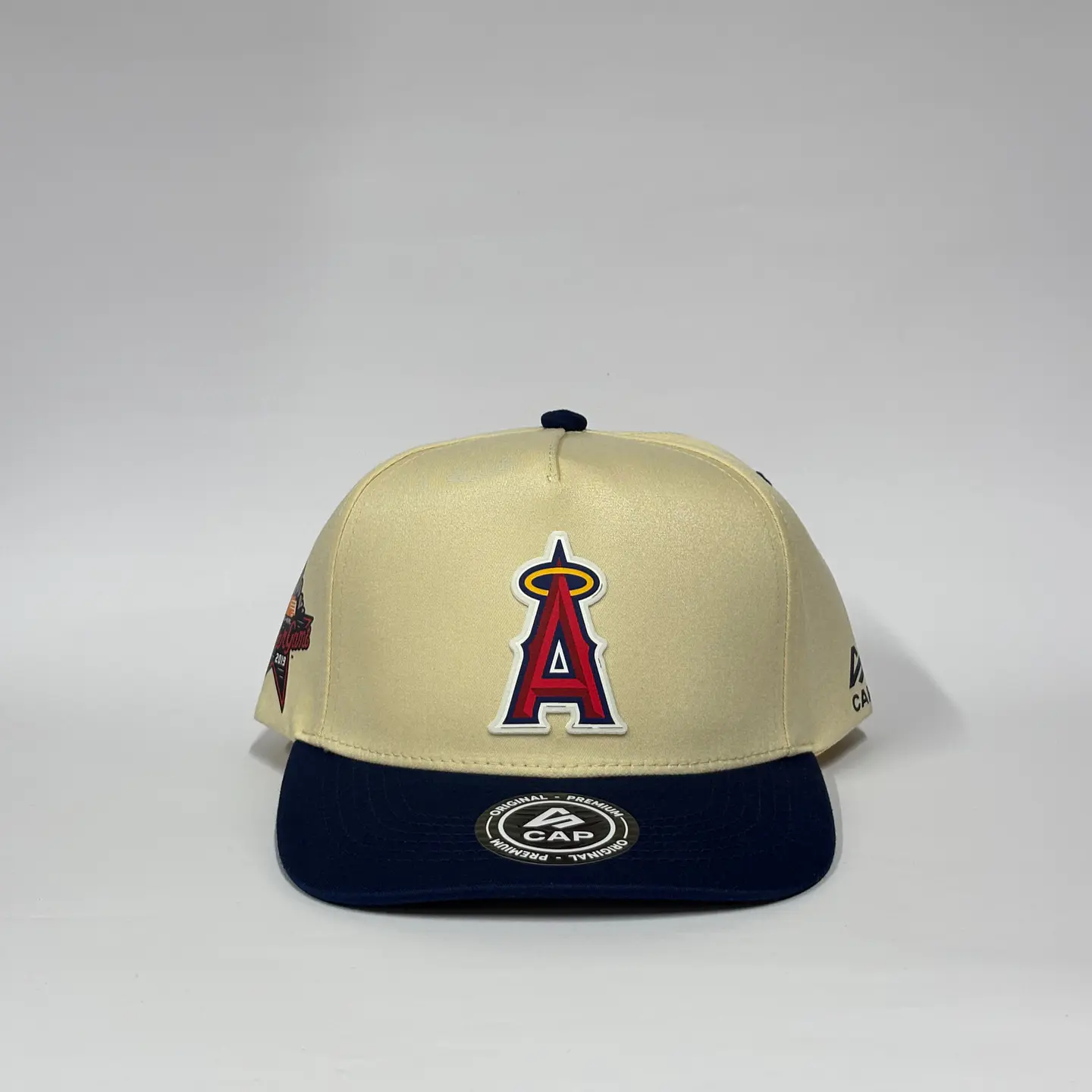 Gorra de lona 5p - Beige x Azul M / Los Ángeles Angels  1
