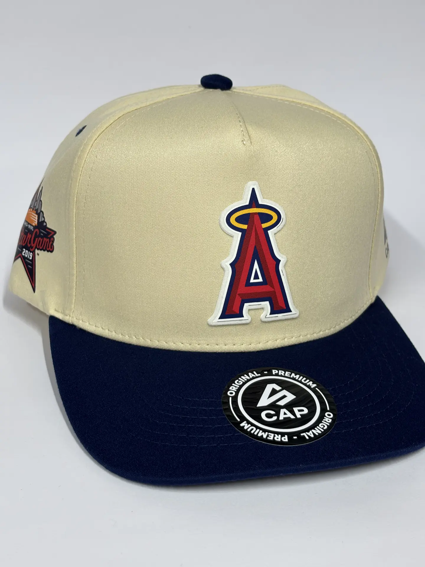 Gorra de lona 5p - Beige x Azul M / Los Ángeles Angels  2