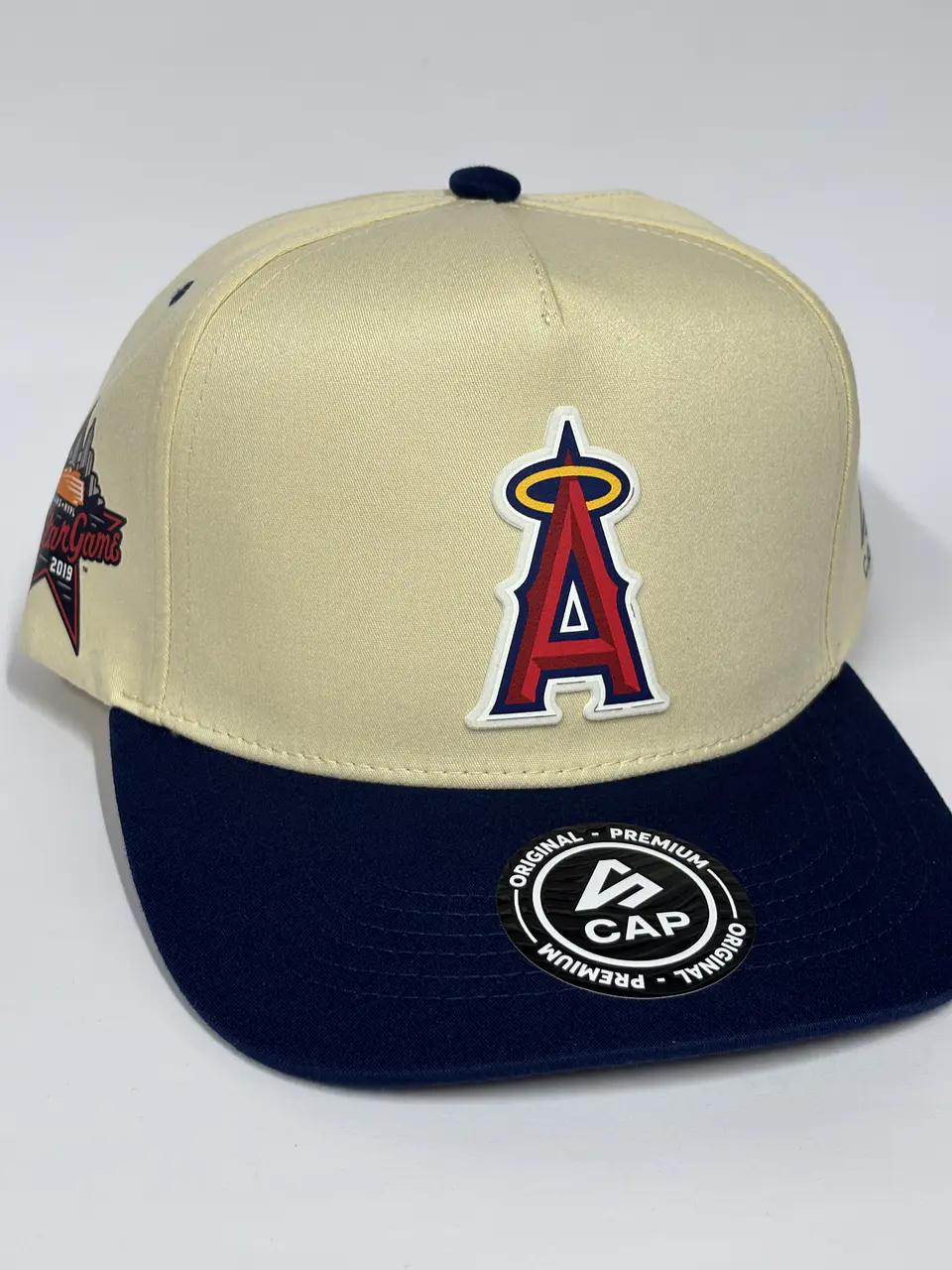 Gorra de lona 5p - Beige x Azul M / Los Ángeles Angels  2
