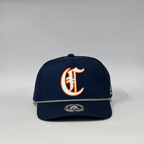 Gorra de lona 5p láser - Azul M / Caribes LVBP 
