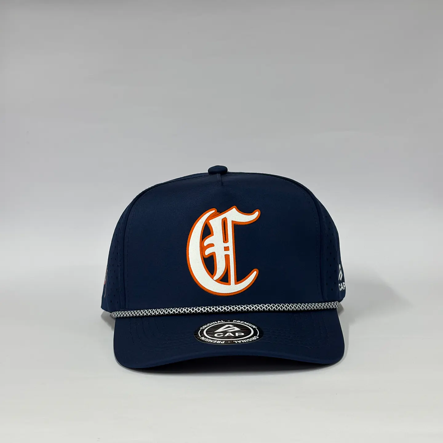 Gorra de lona 5p láser - Azul M / Caribes LVBP  1