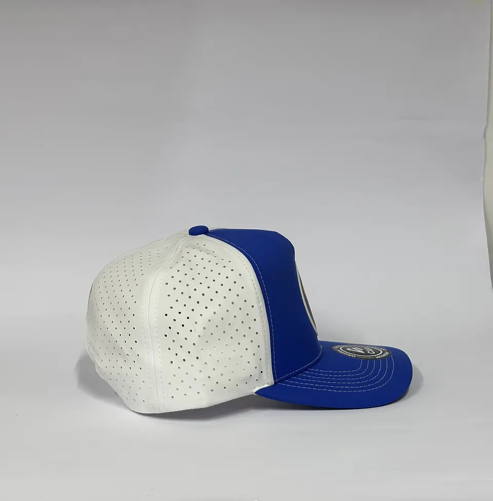 Gorra de lona 5 láser - Azul R x Blanco - M Magallanes  3