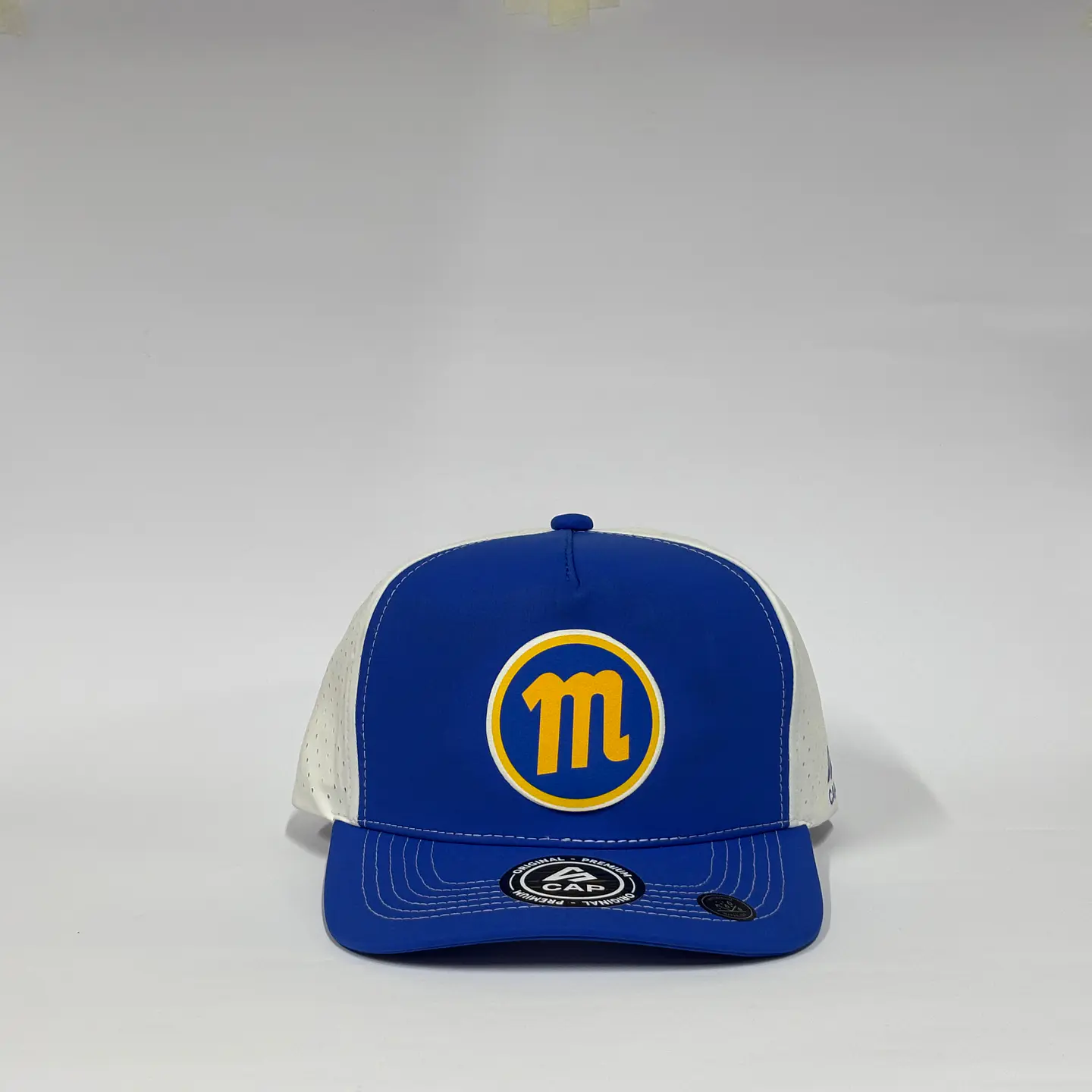 Gorra de lona 5 láser - Azul R x Blanco - M Magallanes  1