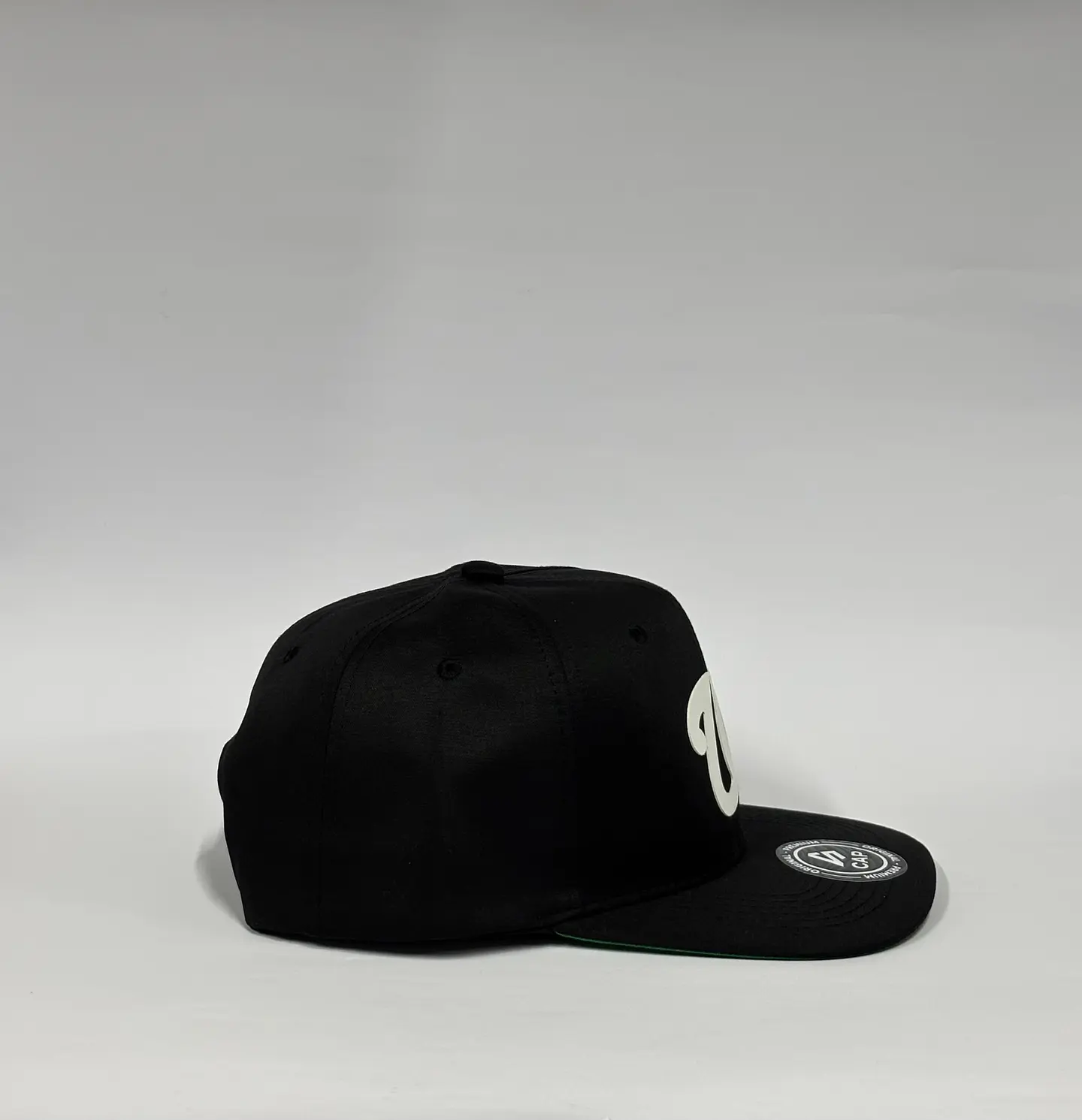 Gorra de lona 6p plana - Negro / Washington Nationals  3