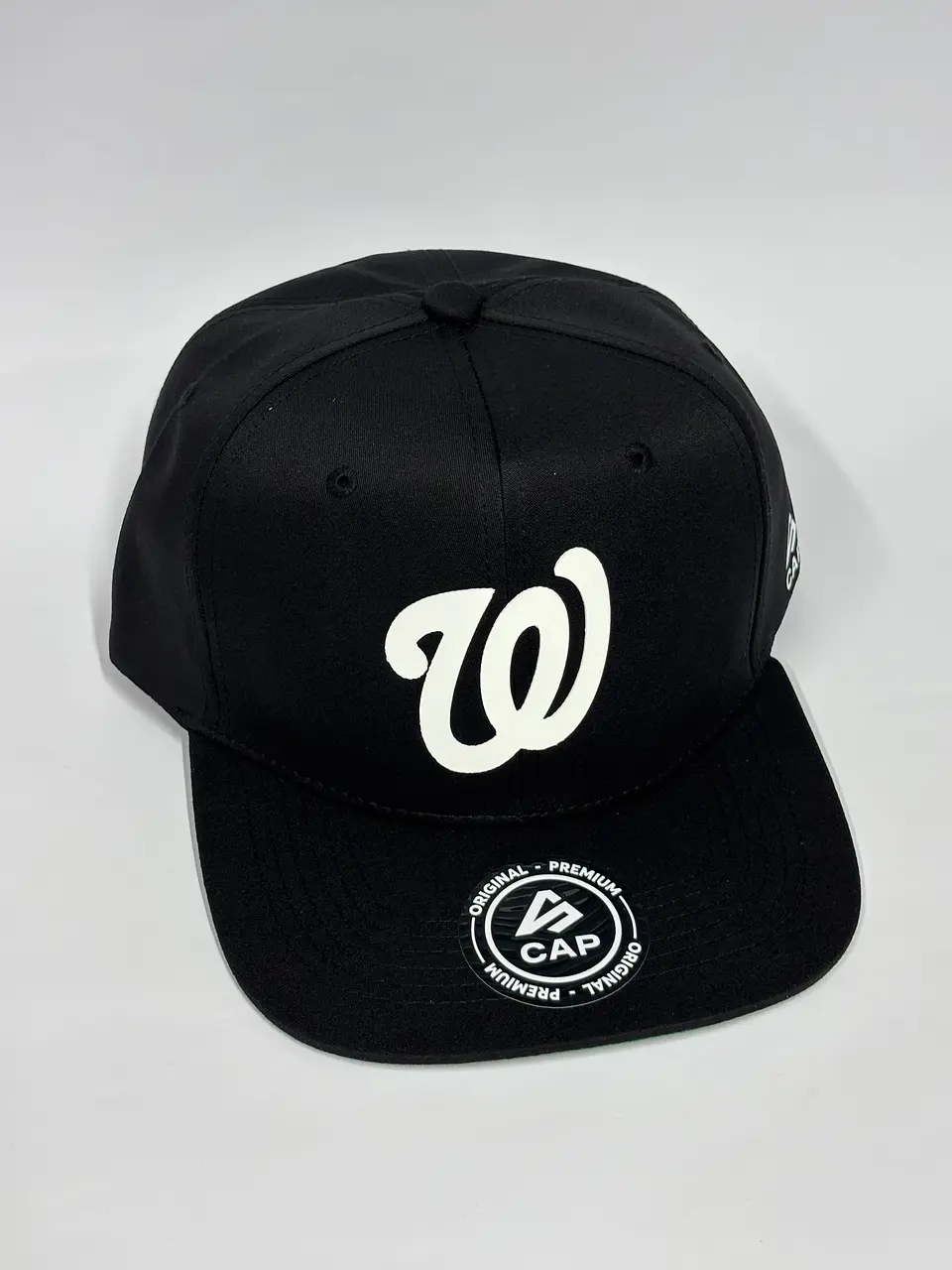 Gorra de lona 6p plana - Negro / Washington Nationals  2