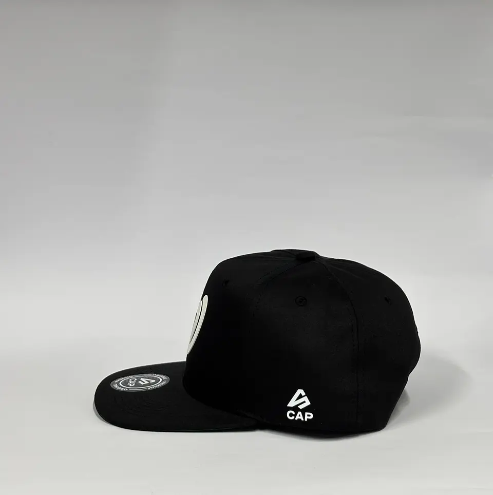 Gorra de lona 6p plana - Negro / Washington Nationals  4