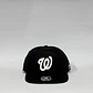 Gorra de lona 6p plana - Negro / Washington Nationals  - Miniatura 1