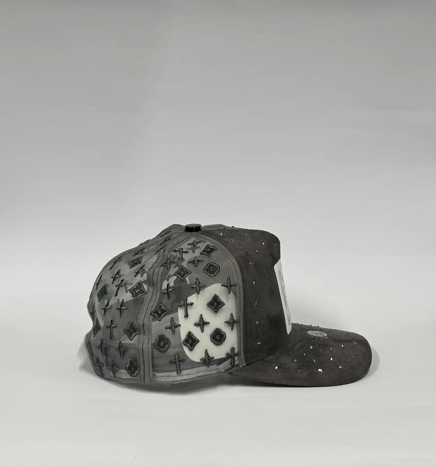 Jockey de gamuza 5p - Gris / Oveja negra rebaño  3