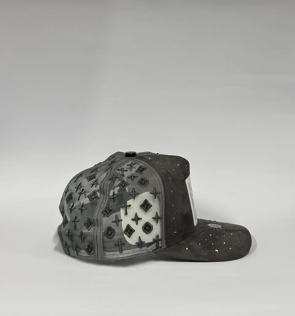 Jockey de gamuza 5p - Gris / Oveja negra rebaño  3