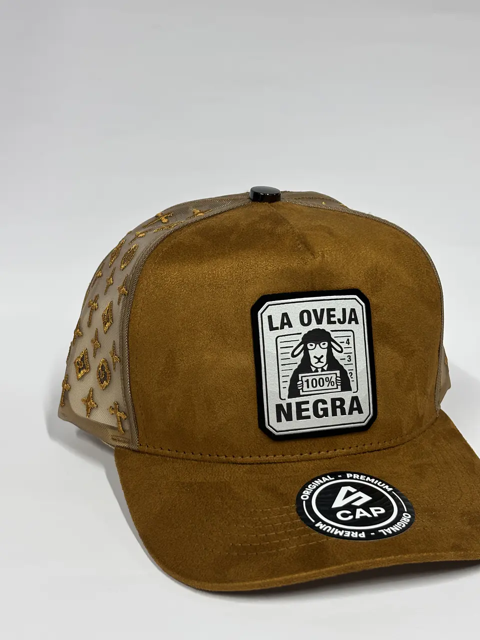 Jockey de malla 5p - Kaki / Oveja negra con gris  2