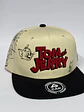 Gorra de lona 6p plana - Beige x negro / Ton & Jerry - Miniatura 2