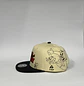 Gorra de lona 6p plana - Beige x negro / Ton & Jerry - Miniatura 5