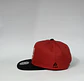 Gorra de lona plana 6p - Rojo x Negro - Indios de Cleveland - Miniatura 5