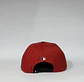 Gorra de lona plana 6p - Rojo x Negro - Indios de Cleveland - Miniatura 4