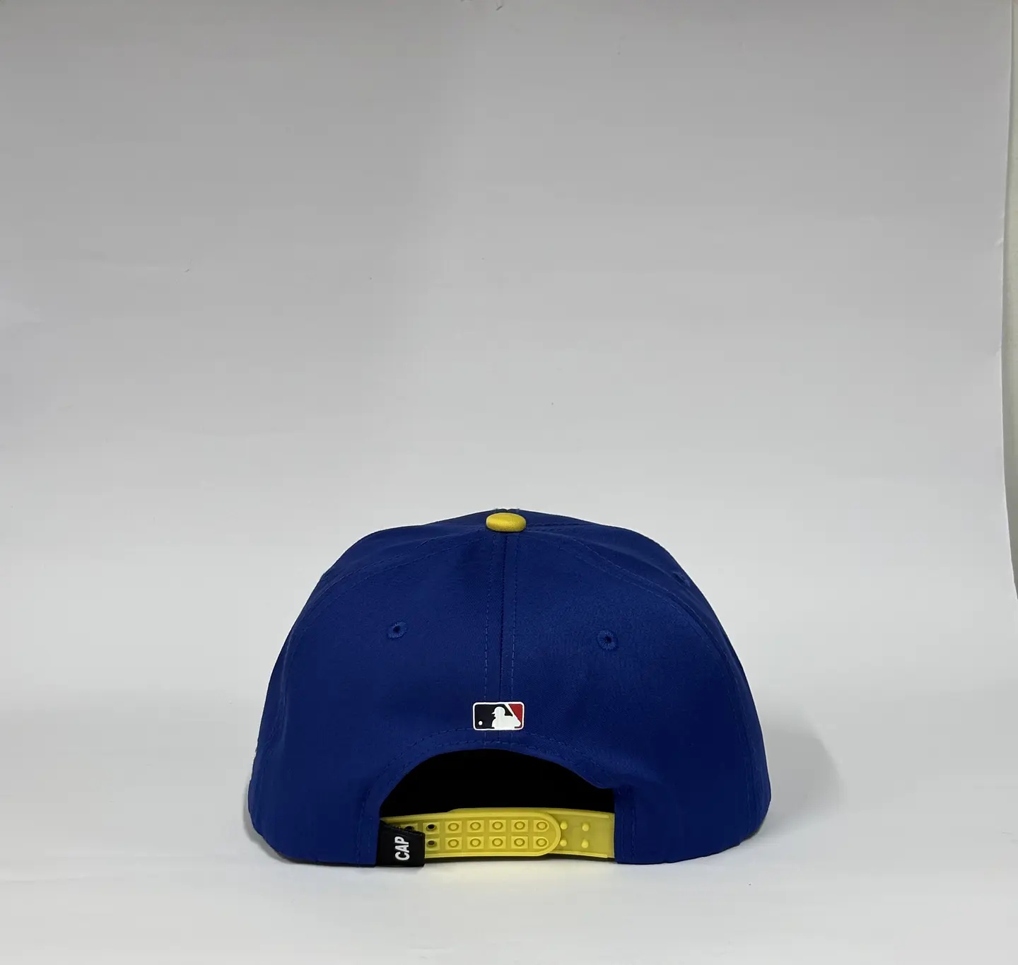 Gorra de lona plana 6p - Azul x Amarillo / Cerveceros de Milwaukee 2.0 4