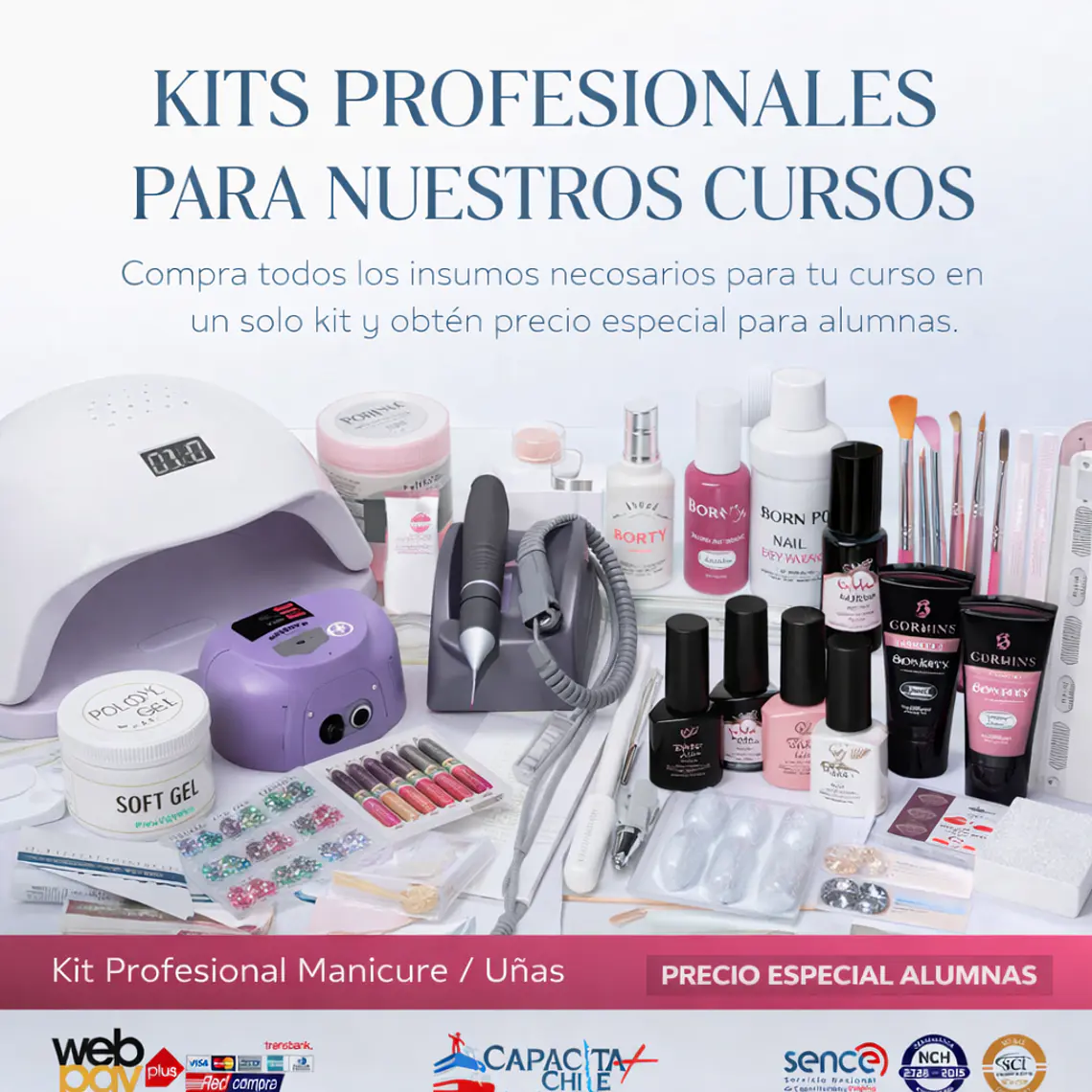 Kit completo de Insumos - Uñas  1