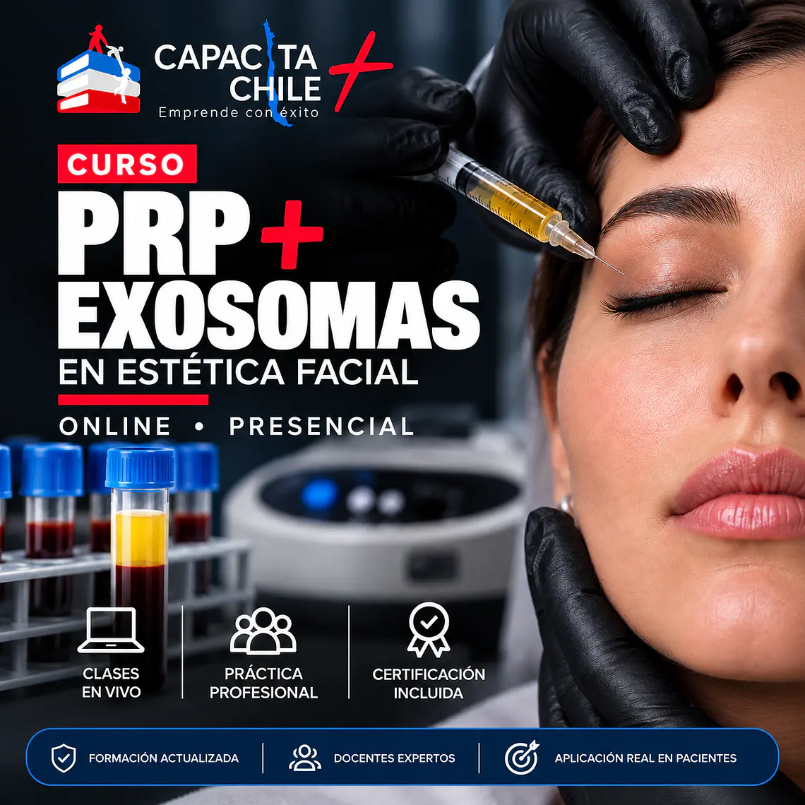 Curso PRP + Exosomas en Estética Facial 1