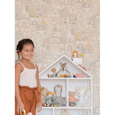 Papel mural Casa de muñecas