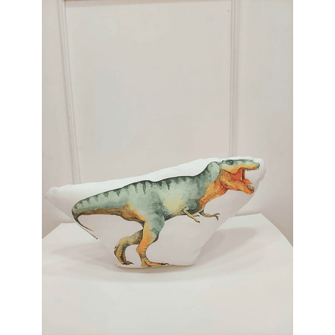 Cojín peluche tiranosaurio rex