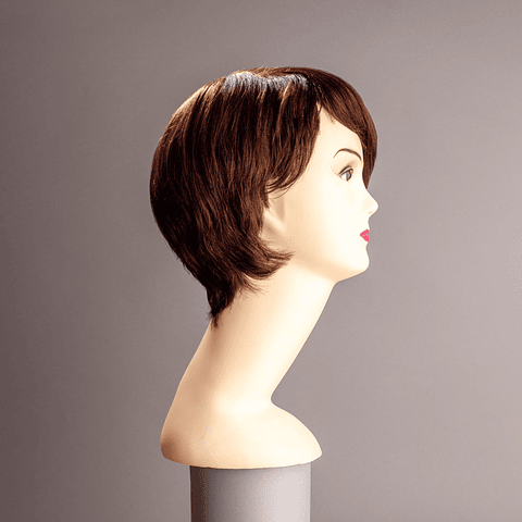 Pixie Corto Castaño Natural