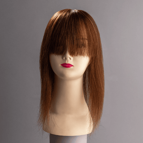 Topper con flequillo y partidura Castaño Chocolate Mix  30 cm